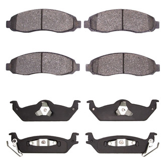 R1 Concepts® - Semi-Metallic Semi-Metallic Front and Rear Brake Pad Set