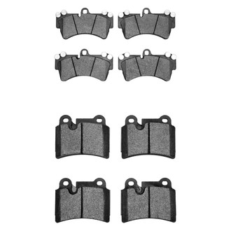 R1 Concepts® - Semi-Metallic Semi-Metallic Front and Rear Brake Pad Set