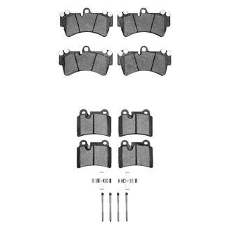 R1 Concepts® - Semi-Metallic Semi-Metallic Front and Rear Brake Pad Set