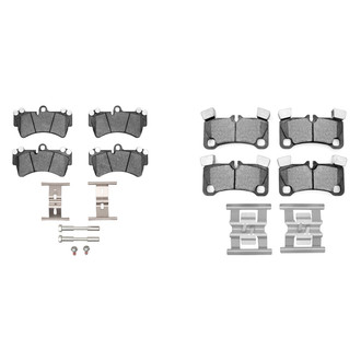 R1 Concepts® - Semi-Metallic Semi-Metallic Front and Rear Brake Pad Set