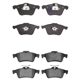 R1 Concepts® - Semi-Metallic Semi-Metallic Front and Rear Brake Pad Set