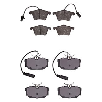 R1 Concepts® - Semi-Metallic Semi-Metallic Front and Rear Brake Pad Set