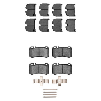 R1 Concepts® - Semi-Metallic Semi-Metallic Front and Rear Brake Pad Set