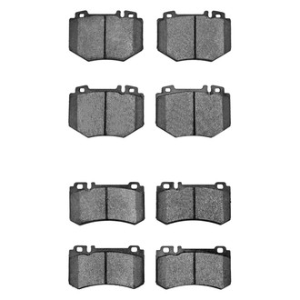 R1 Concepts® - Semi-Metallic Semi-Metallic Front and Rear Brake Pad Set
