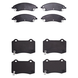 R1 Concepts® - Semi-Metallic Semi-Metallic Front and Rear Brake Pad Set