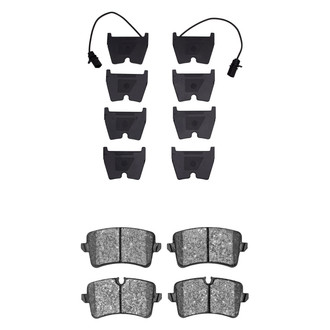R1 Concepts® - Semi-Metallic Semi-Metallic Front and Rear Brake Pad Set
