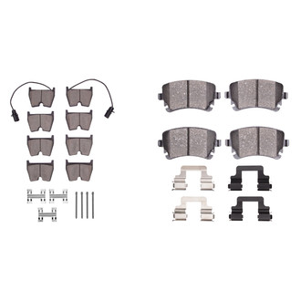 R1 Concepts® - Semi-Metallic Semi-Metallic Front and Rear Brake Pad Set