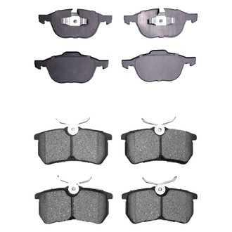 R1 Concepts® - Semi-Metallic Semi-Metallic Front and Rear Brake Pad Set