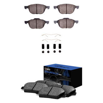 R1 Concepts® - Semi-Metallic Semi-Metallic Front and Rear Brake Pad Set