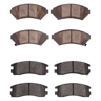 R1 Concepts® - Semi-Metallic Semi-Metallic Front and Rear Brake Pad Set