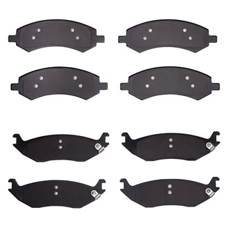 R1 Concepts® - Semi-Metallic Semi-Metallic Front and Rear Brake Pad Set