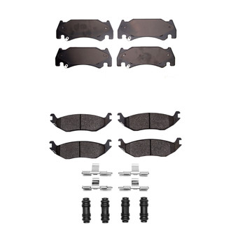 R1 Concepts® - Semi-Metallic Semi-Metallic Front and Rear Brake Pad Set