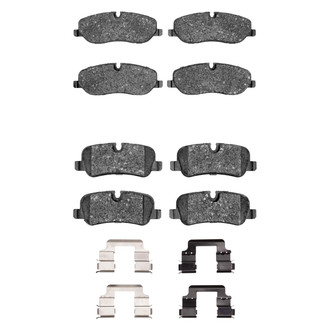 R1 Concepts® - Semi-Metallic Semi-Metallic Front and Rear Brake Pad Set
