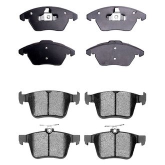 R1 Concepts® - Semi-Metallic Semi-Metallic Front and Rear Brake Pad Set