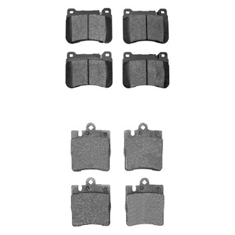 R1 Concepts® - Semi-Metallic Semi-Metallic Front and Rear Brake Pad Set