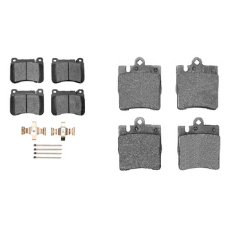 R1 Concepts® - Semi-Metallic Semi-Metallic Front and Rear Brake Pad Set