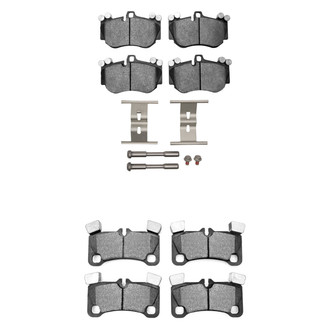 R1 Concepts® - Semi-Metallic Semi-Metallic Front and Rear Brake Pad Set
