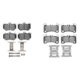 R1 Concepts® - Semi-Metallic Semi-Metallic Front and Rear Brake Pad Set