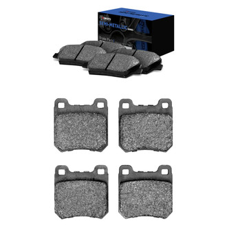 R1 Concepts® - Semi-Metallic Semi-Metallic Front and Rear Brake Pad Set
