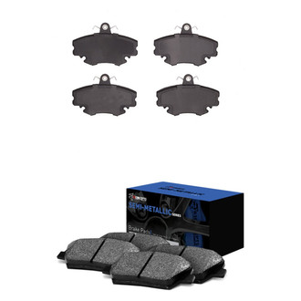 R1 Concepts® - Semi-Metallic Semi-Metallic Front and Rear Brake Pad Set