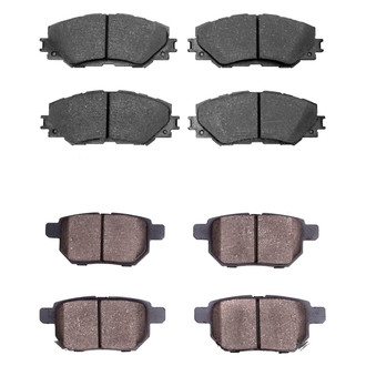 R1 Concepts® - Semi-Metallic Semi-Metallic Front and Rear Brake Pad Set
