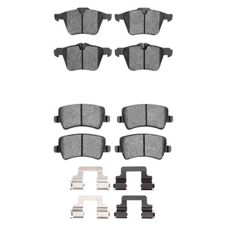 R1 Concepts® - Semi-Metallic Semi-Metallic Front and Rear Brake Pad Set