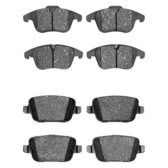 R1 Concepts® - Semi-Metallic Semi-Metallic Front and Rear Brake Pad Set