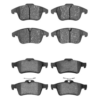 R1 Concepts® - Semi-Metallic Semi-Metallic Front and Rear Brake Pad Set