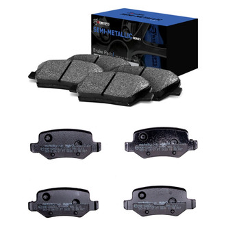 R1 Concepts® - Semi-Metallic Semi-Metallic Front and Rear Brake Pad Set