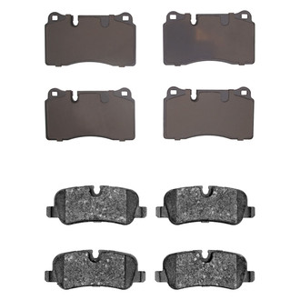 R1 Concepts® - Semi-Metallic Semi-Metallic Front and Rear Brake Pad Set
