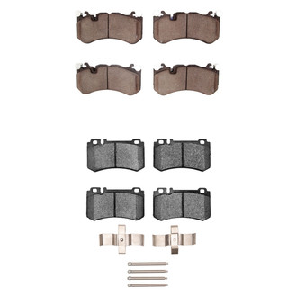 R1 Concepts® - Semi-Metallic Semi-Metallic Front and Rear Brake Pad Set