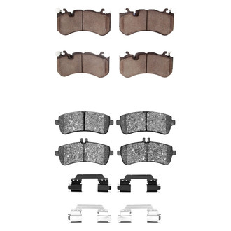 R1 Concepts® - Semi-Metallic Semi-Metallic Front and Rear Brake Pad Set