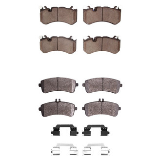 R1 Concepts® - Semi-Metallic Semi-Metallic Front and Rear Brake Pad Set