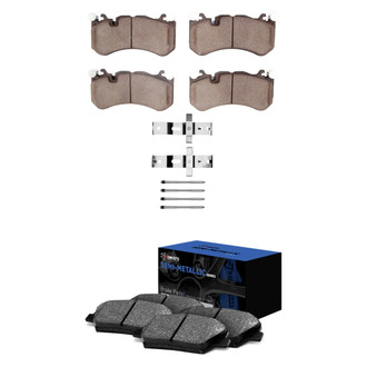 R1 Concepts® - Semi-Metallic Semi-Metallic Front and Rear Brake Pad Set