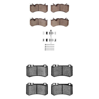R1 Concepts® - Semi-Metallic Semi-Metallic Front and Rear Brake Pad Set