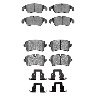R1 Concepts® - Semi-Metallic Semi-Metallic Front and Rear Brake Pad Set