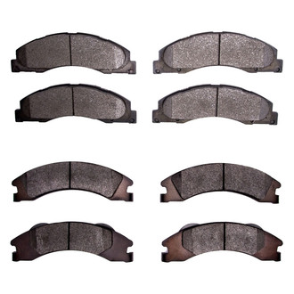 R1 Concepts® - Semi-Metallic Semi-Metallic Front and Rear Brake Pad Set