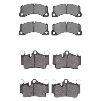 R1 Concepts® - Semi-Metallic Semi-Metallic Front and Rear Brake Pad Set