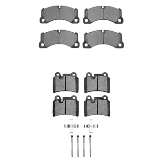 R1 Concepts® - Semi-Metallic Semi-Metallic Front and Rear Brake Pad Set