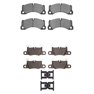 R1 Concepts® - Semi-Metallic Semi-Metallic Front and Rear Brake Pad Set