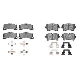 R1 Concepts® - Semi-Metallic Semi-Metallic Front and Rear Brake Pad Set