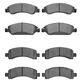 R1 Concepts® - Semi-Metallic Semi-Metallic Front and Rear Brake Pad Set