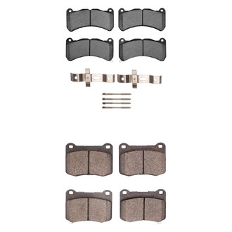 R1 Concepts® - Semi-Metallic Semi-Metallic Front and Rear Brake Pad Set