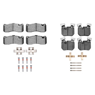 R1 Concepts® - Semi-Metallic Semi-Metallic Front and Rear Brake Pad Set
