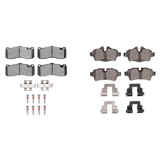 R1 Concepts® - Semi-Metallic Semi-Metallic Front and Rear Brake Pad Set