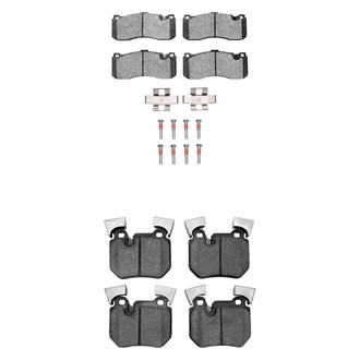 R1 Concepts® - Semi-Metallic Semi-Metallic Front and Rear Brake Pad Set