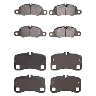 R1 Concepts® - Semi-Metallic Semi-Metallic Front and Rear Brake Pad Set
