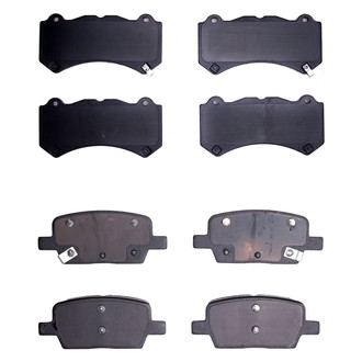 R1 Concepts® - Semi-Metallic Semi-Metallic Front and Rear Brake Pad Set