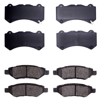 R1 Concepts® - Semi-Metallic Semi-Metallic Front and Rear Brake Pad Set