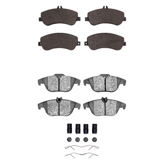 R1 Concepts® - Semi-Metallic Semi-Metallic Front and Rear Brake Pad Set